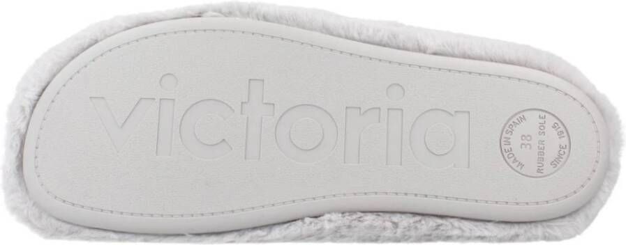 Victoria Comfortabele Pantoffels Beige Dames