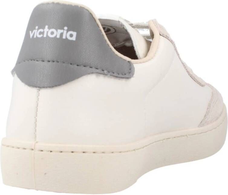 Victoria Stijlvolle vetersneakers Beige Dames