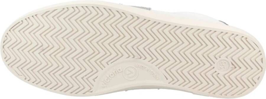 Victoria Stijlvolle vetersneakers Beige Dames
