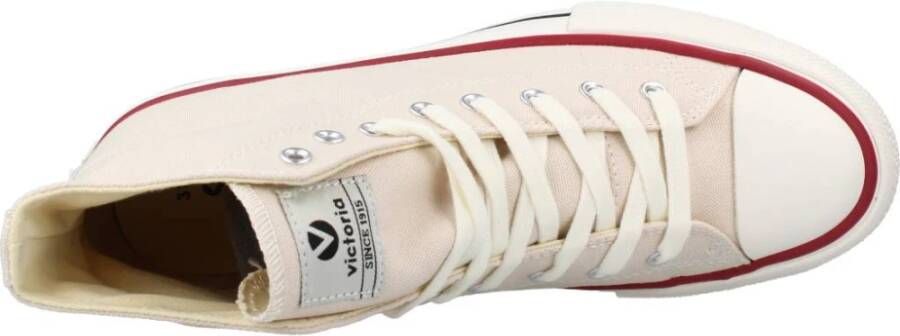 Victoria Platform Sneakers voor Vrouwen Beige Dames