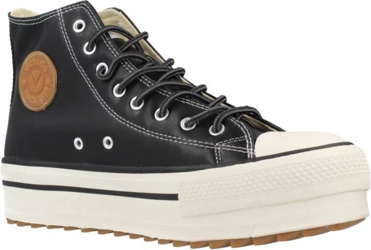 Victoria Vetersluiting Mode Sneakers Beige Dames
