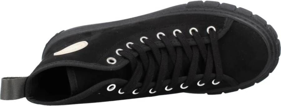 Victoria Casual Lace-Up Sneakers for Women Black Dames