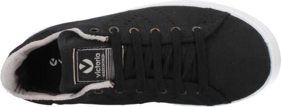 Victoria Stijlvolle Damessneakers Black Dames