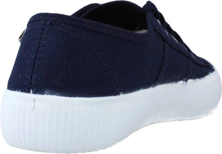 Victoria Steenbruine Canvas Sneakers voor Vrouwen Blue Dames