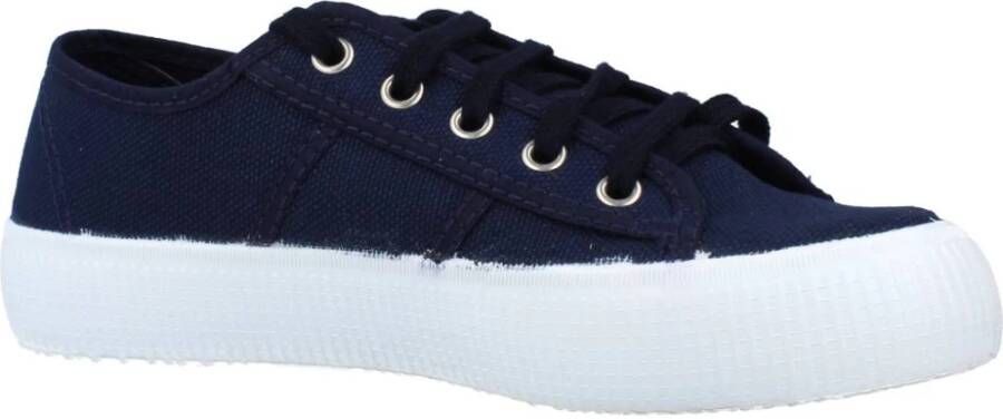 Victoria Steenbruine Canvas Sneakers voor Vrouwen Blue Dames