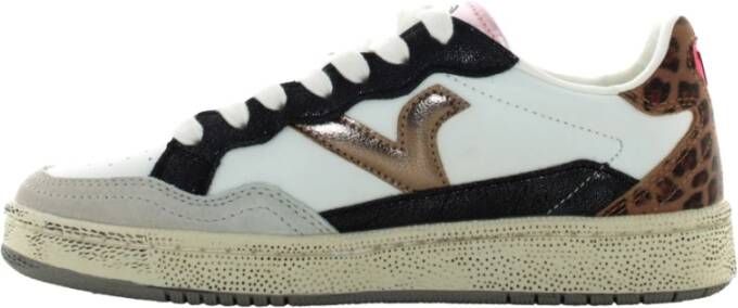 Victoria Sneakers in Fuchsia Kleur Multicolor Dames