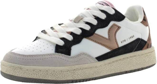 Victoria Sneakers in Fuchsia Kleur Multicolor Dames