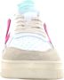 Victoria Leren sneakers met gespleten lederen effect White Dames - Thumbnail 8
