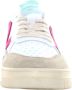 Victoria Leren sneakers met gespleten lederen effect White Dames - Thumbnail 9