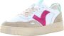 Victoria Leren sneakers met gespleten lederen effect White Dames - Thumbnail 9