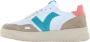 Victoria Sneakers in Wit Roze Multicolor Dames - Thumbnail 2
