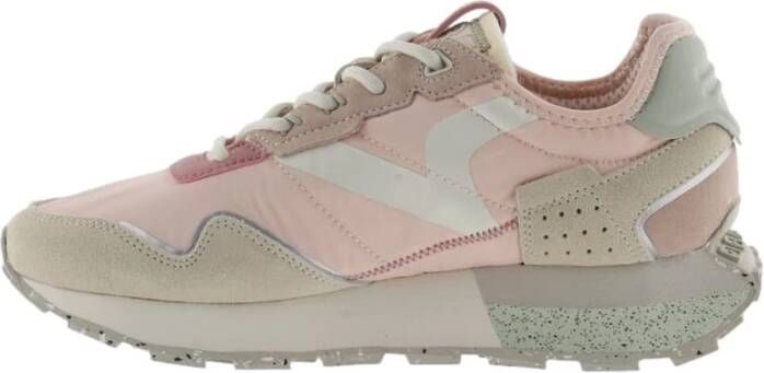 Victoria Sneakers met suède overlays Pink Dames
