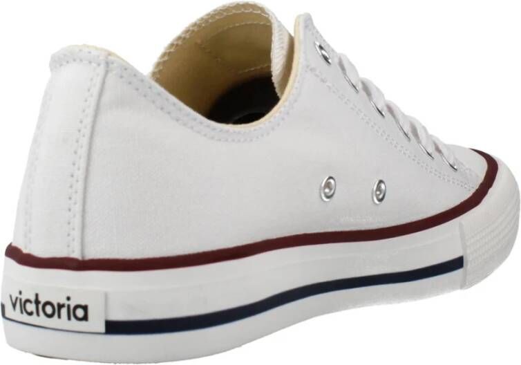 Victoria Stijlvolle Vetersneakers White Dames