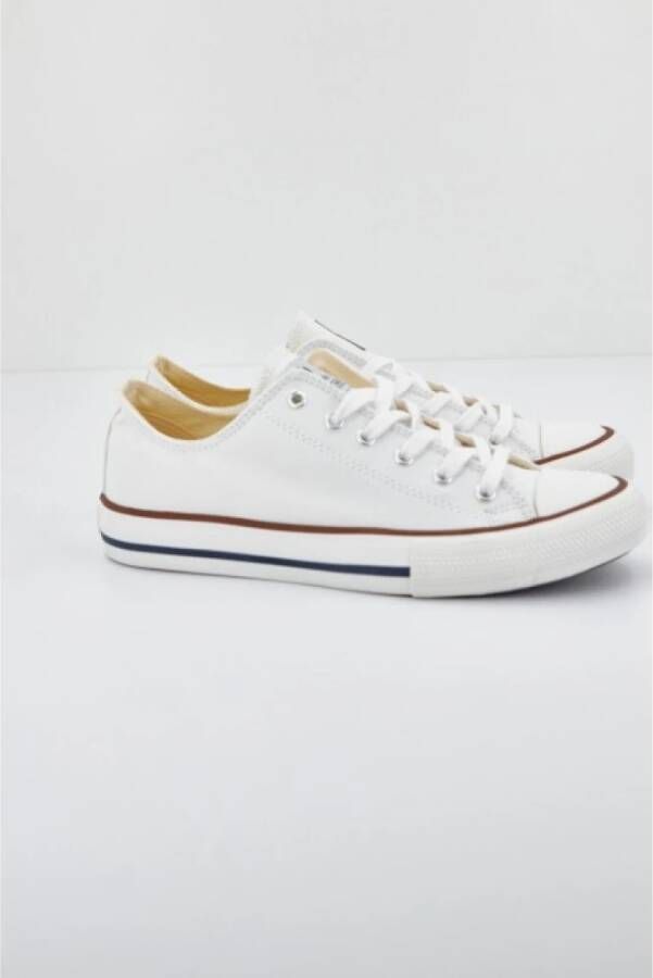 Victoria Stijlvolle Vetersneakers White Dames