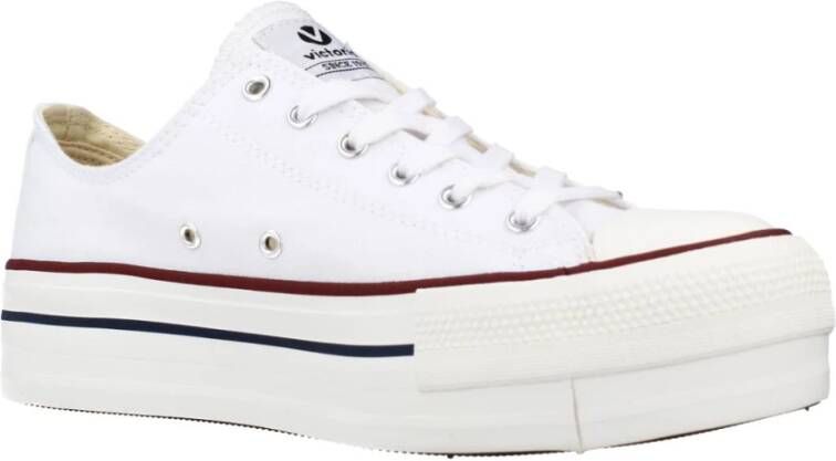 Victoria Platform Sneakers White Dames