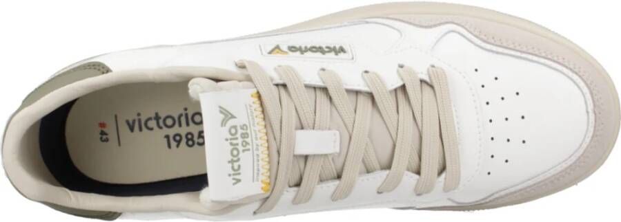 Victoria Klassieke kleuren Heren Unisex Sneakers White Heren