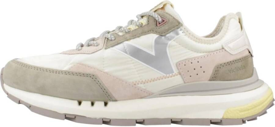 Victoria Sporty Wing Evo Sneakers Beige Dames