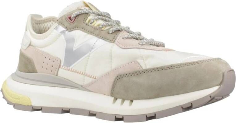 Victoria Sporty Wing Evo Sneakers Beige Dames