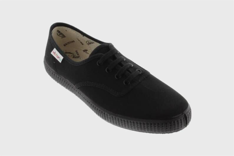 Victoria Trainers 1915 anglaise total black Zwart Heren