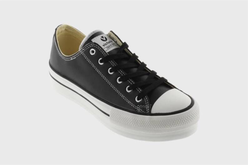 Victoria Trainers tribu double vegane Zwart Dames