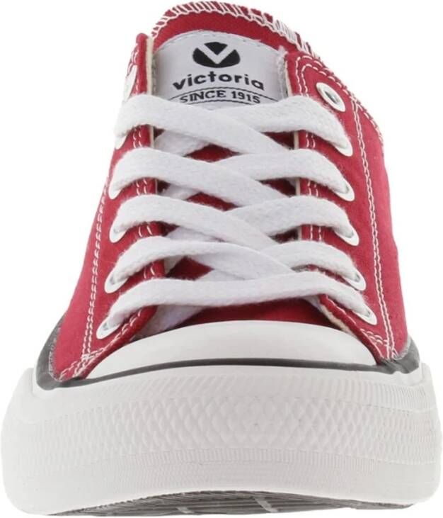 Victoria Trainers tribu toile Rood Dames