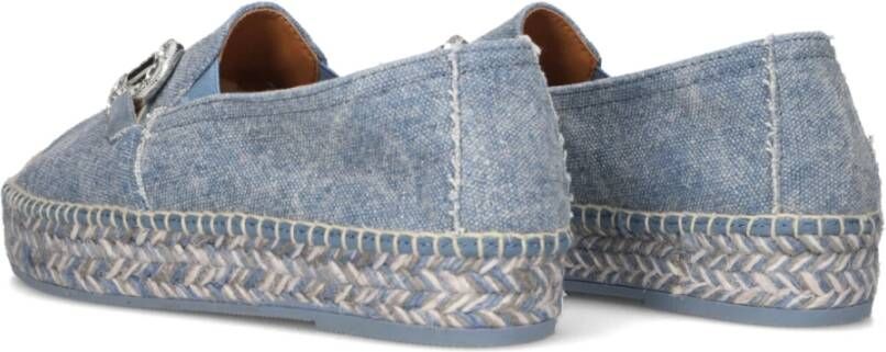 Viguera Blauwe Jeans Espadrilles Blue Dames