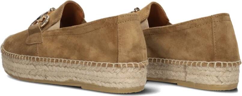 Viguera Cognac Espadrilles voor Moderne Vrouw Brown Dames