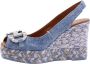 Viguera 2114 Jeans Blue Espadrilles - Thumbnail 4