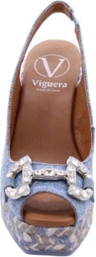 Viguera Espadrille Blue Dames