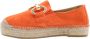 Viguera Chique Zomer Espadrilles Orange Dames - Thumbnail 2