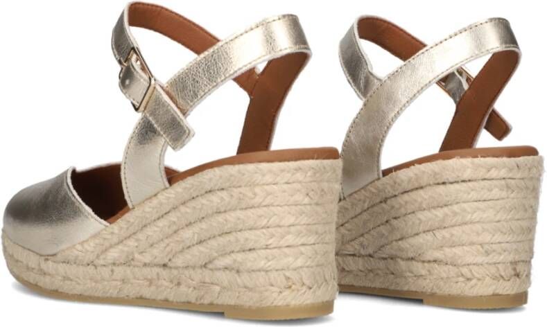 Viguera Gouden Sandalen Yellow Dames