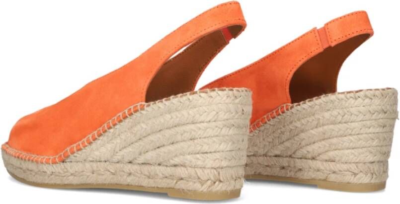 Viguera Oranje Espadrilles Orange Dames