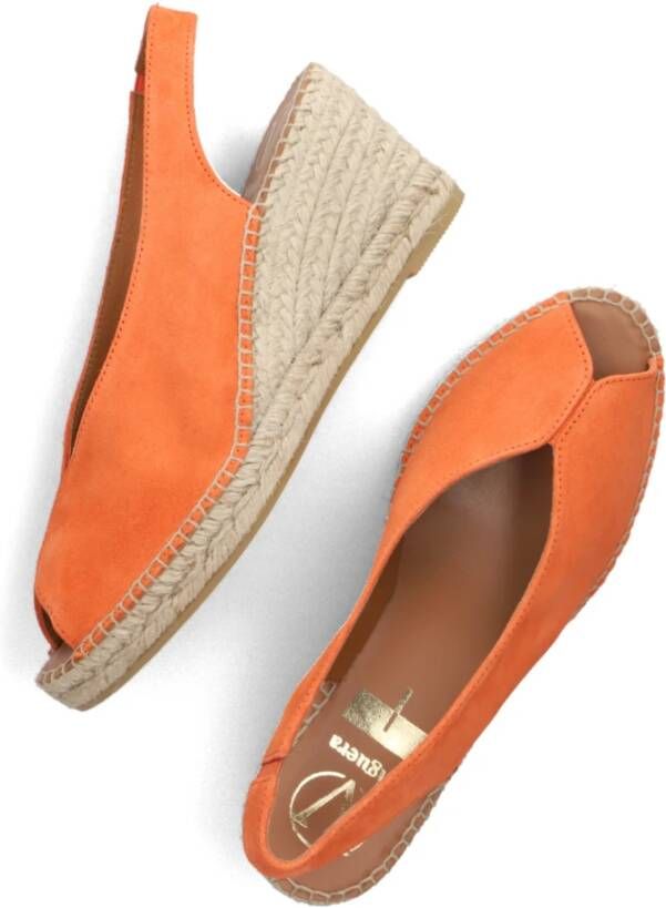 Viguera Oranje Espadrilles Orange Dames