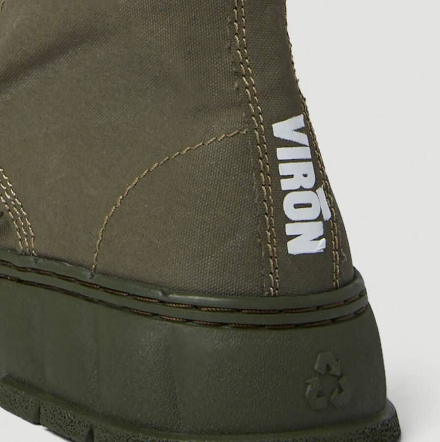 Virón 1992 canvas laarzen Groen Unisex