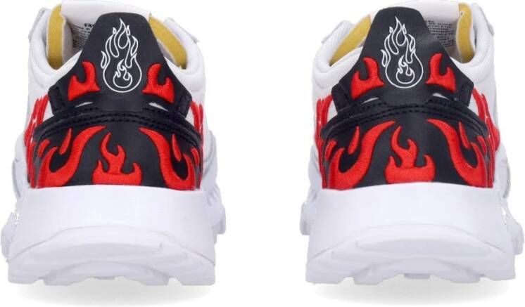 Vision OF Super Reebok Lage Sneaker Wit Rood Herenschoen White Heren