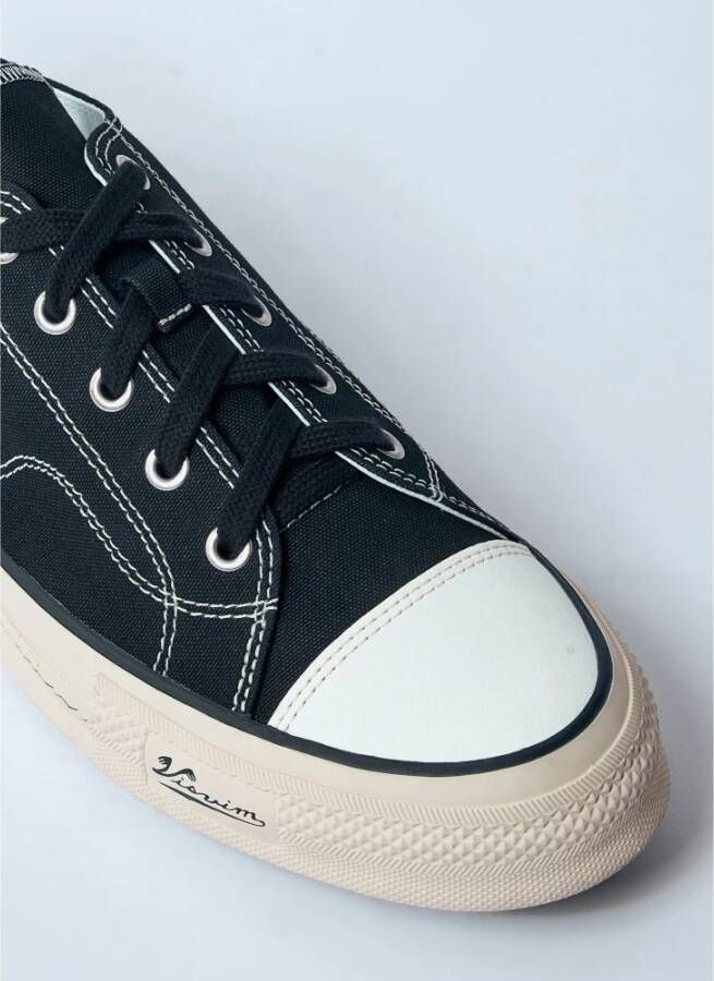 visvim Dash-Print Lage Sneakers Black Heren