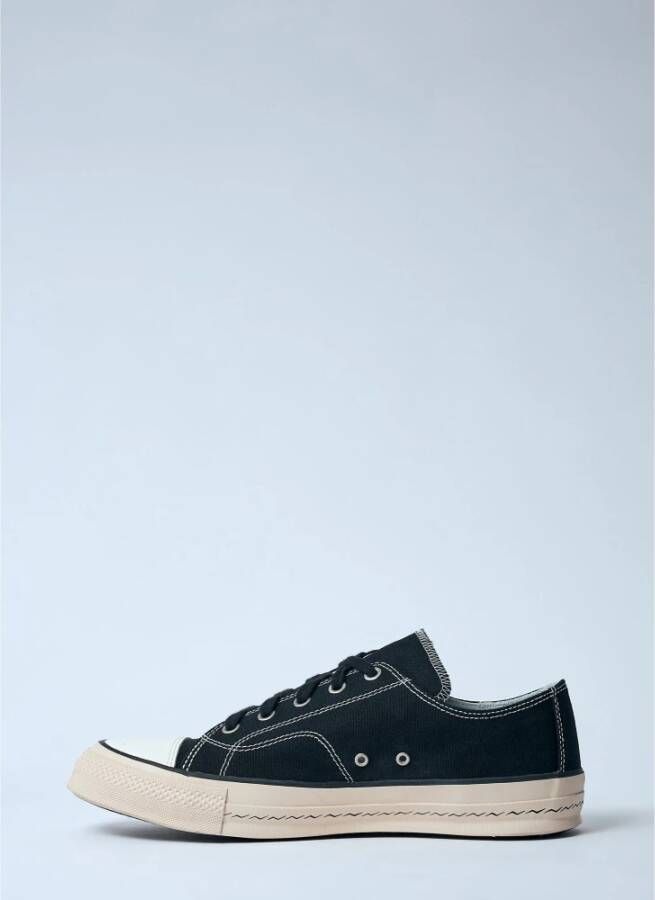 visvim Dash-Print Lage Sneakers Black Heren