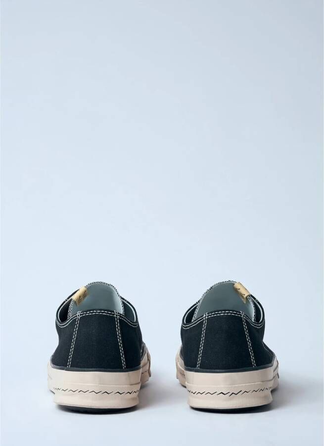 visvim Dash-Print Lage Sneakers Black Heren