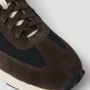 Visvim Kleurrijke Stof en Suède Trainer Sneakers Black Heren - Thumbnail 6