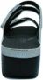 Vital Comfortabele Velours Slipper Sandalen White Dames - Thumbnail 4
