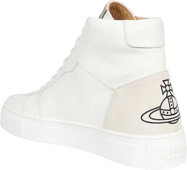 Vivienne Westwood Hoge leren sneakers
