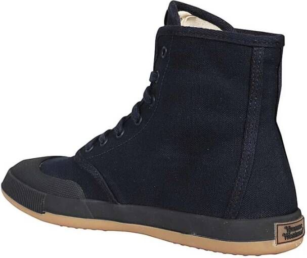 Vivienne Westwood Hoge sneakers van katoen met rubberen zool
