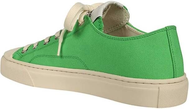Vivienne Westwood Katoenen Canvas Sneakers Ronde Neus Rubber