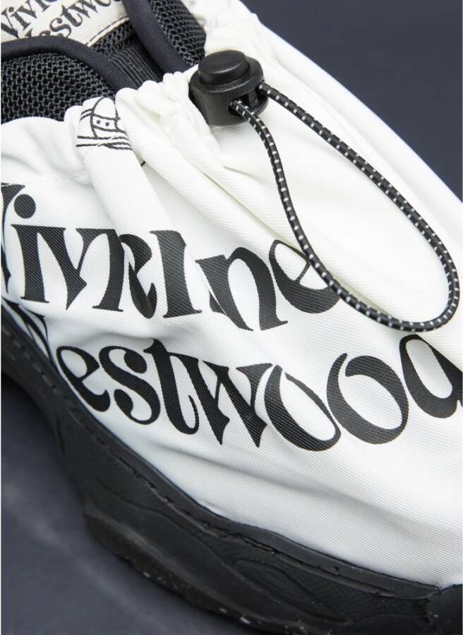 Vivienne Westwood Logo Print Sneakers Ronde Neus Trekkoord Multicolor Heren