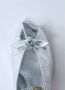 Vivienne Westwood Metallic Leren Bow Peep Hakken Gray Dames - Thumbnail 5