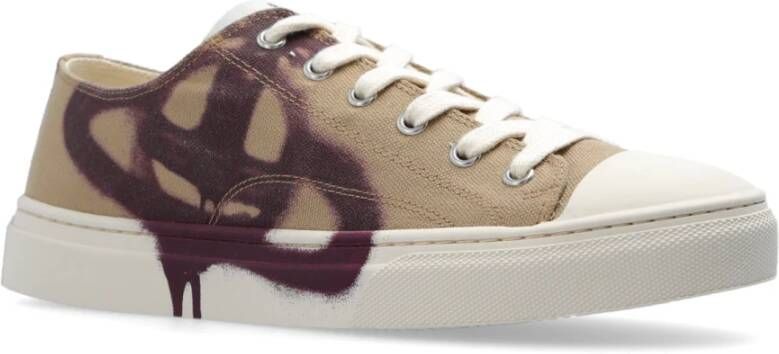 Vivienne Westwood Sneakers met logo Beige Dames