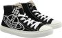Vivienne Westwood Zwart en Wit Canvas High Top Sneakers Black Heren - Thumbnail 11