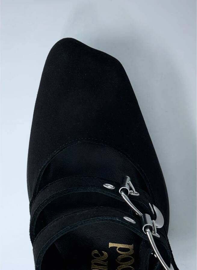 Vivienne Westwood Stiletto leren hakken met bandjes