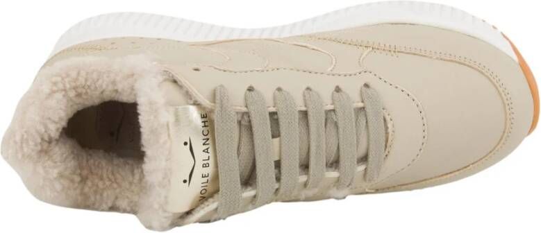 Voile Blanche Beige Actieve Sneakers voor Vrouwen
