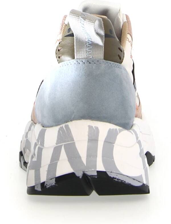 Voile blanche Beige Clubs Sneakers voor Vrouwen Multicolor Dames